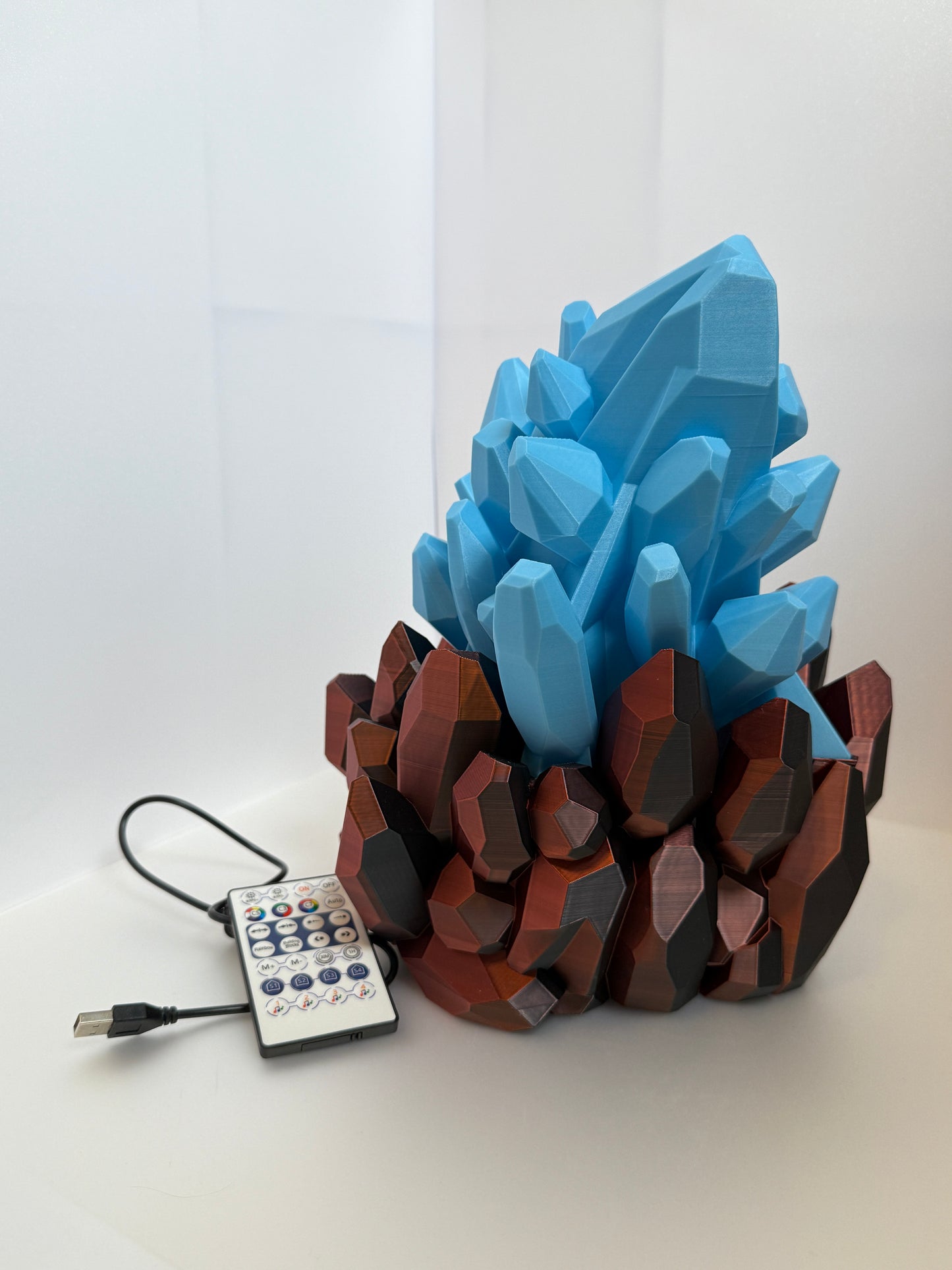 Desktop RGB Crystal Lamp