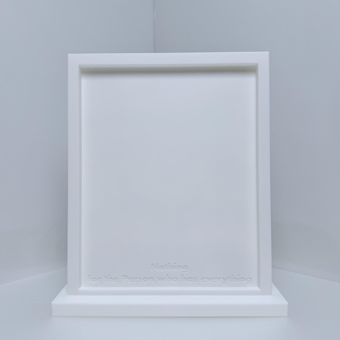 The Gift of Nothing – Funny Minimalist Gag Gift for the Person Who Has Everything