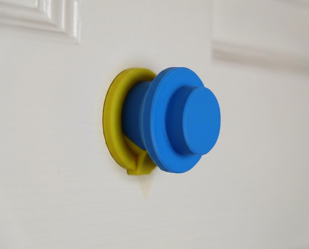 Building Brick Wall Hooks – 3D Printed Rack – Lego inspired Room Decor – Brick Style Wardrobe Hooks – Playroom Storage