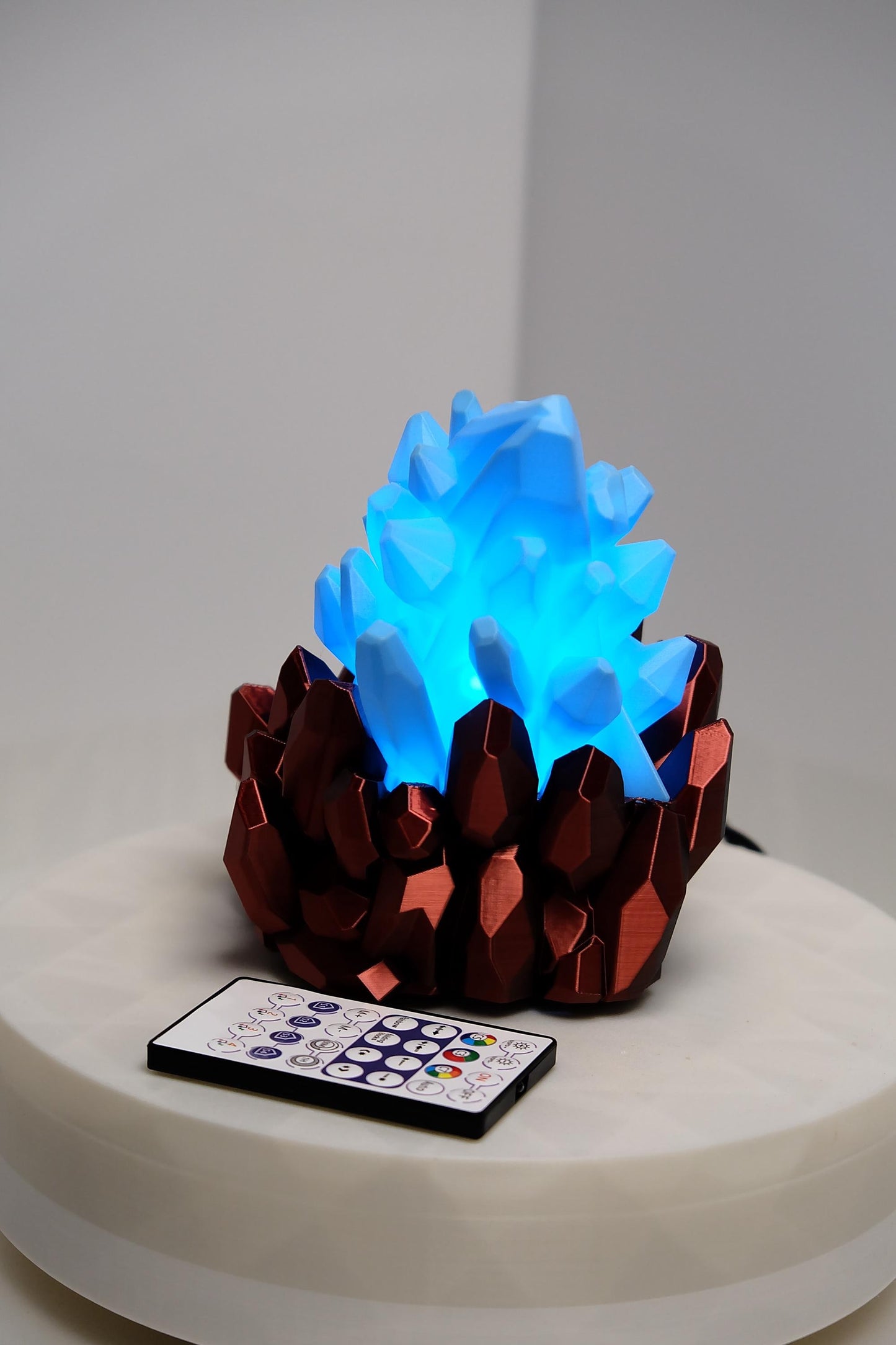 Energon Crystal Lamp – Transformers Inspired LED Night Light, Sci-Fi Desk Lamp, Glowing Crystal Light, Gaming Decor, Cyberpunk Lamp